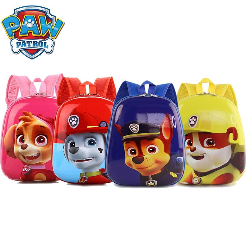 Mochila Escola Patrulha Canina Marshall Skye Rublle Chase