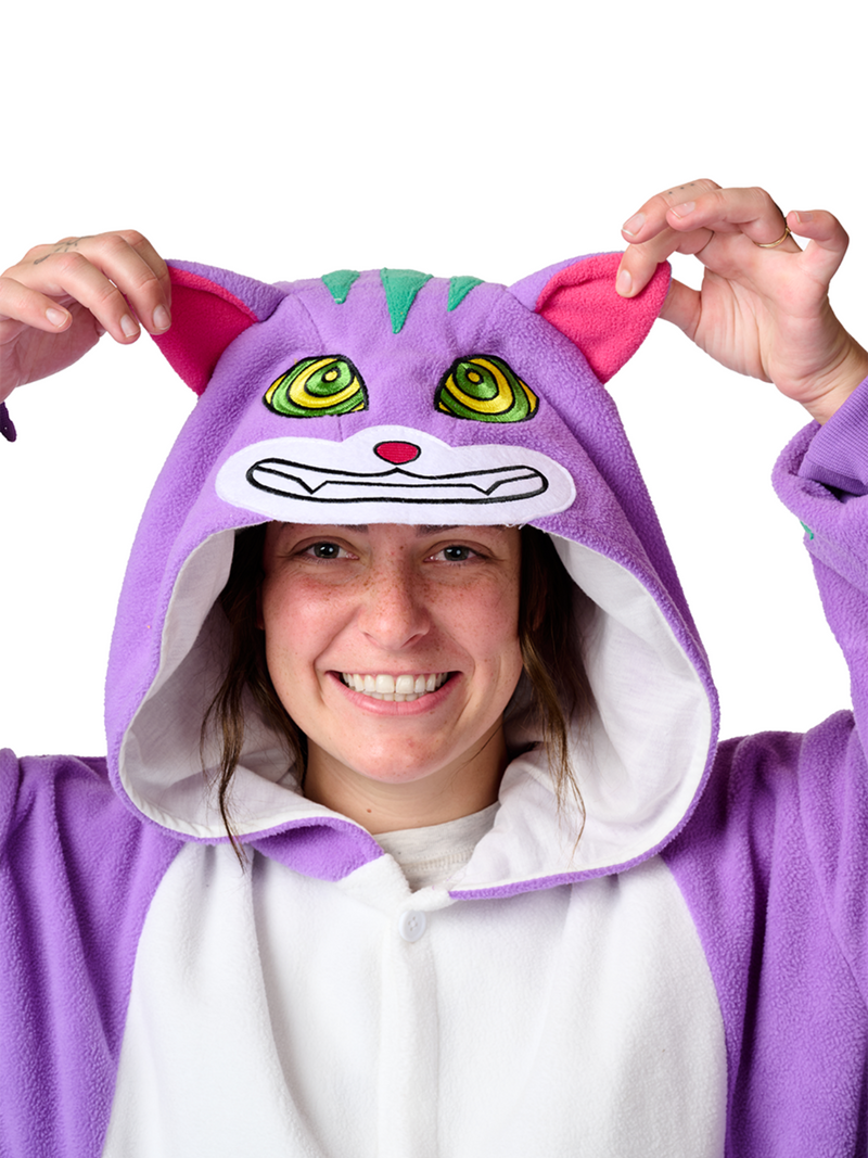Fantasia de Gato Cheshire Kigurumi